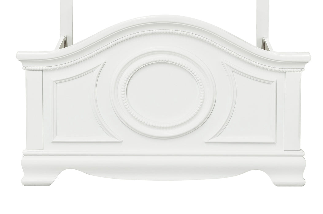 Lucida Full Bed in White - 2039FW-1 - FAMSA Furniture (TX)