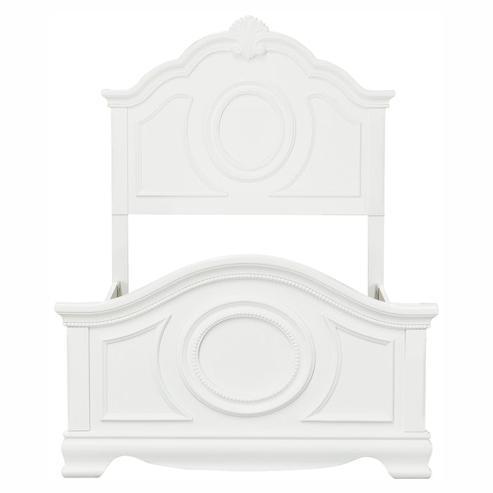 Lucida Full Bed in White - 2039FW-1 - FAMSA Furniture (TX)