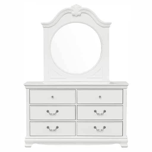 Lucida Mirror in White - 2039W-6 - FAMSA Furniture (TX)