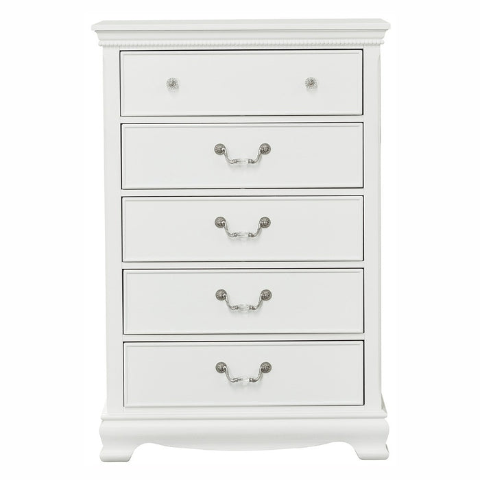 Lucida Chest in White - 2039W-9 - FAMSA Furniture (TX)
