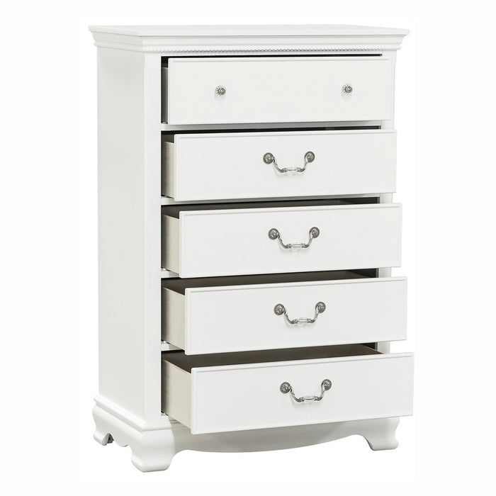 Lucida Chest in White - 2039W-9 - FAMSA Furniture (TX)