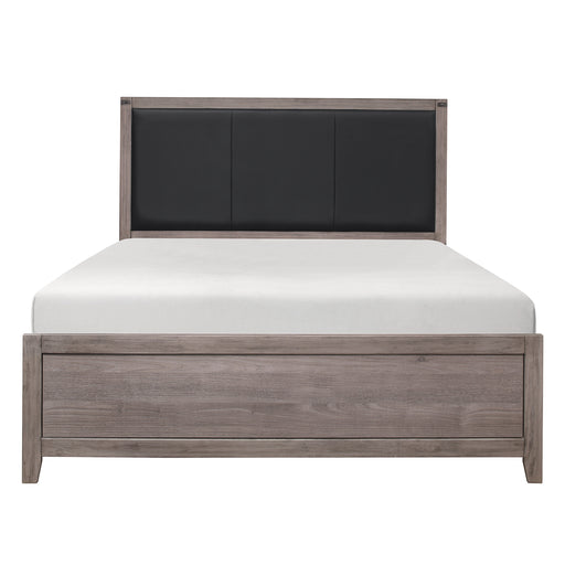 Woodrow Queen Bed in Gray - 2042-1 - FAMSA Furniture (TX)
