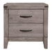Woodrow 4pc Set (QB+NS+DR+MR) in Gray - 2042NB-1*4 - FAMSA Furniture (TX)