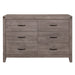 Woodrow Dresser in Gray - 2042-5 - FAMSA Furniture (TX)