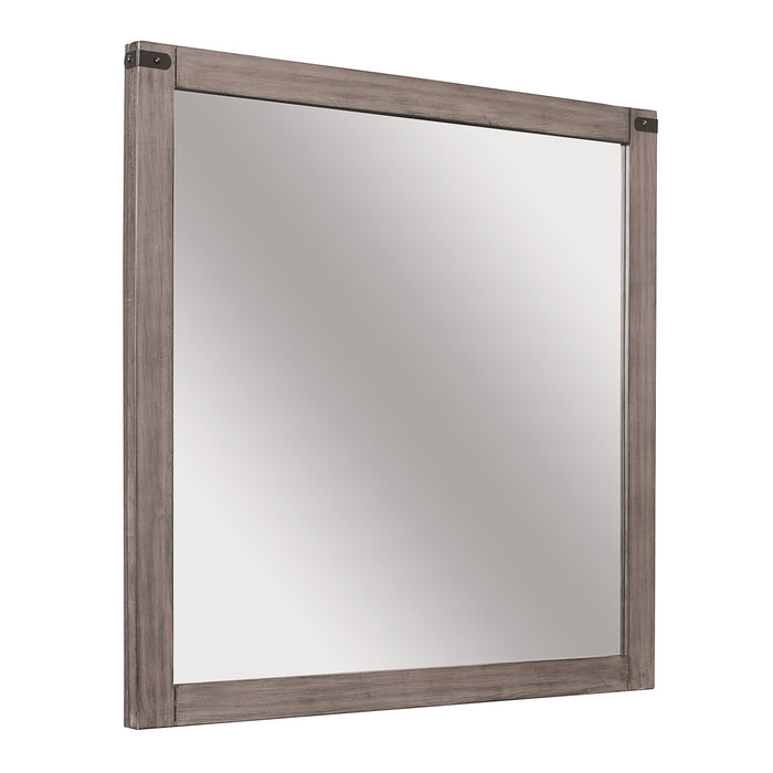 Woodrow Mirror in Gray - 2042-6 - FAMSA Furniture (TX)