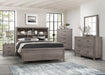Woodrow Full Platform Bed in Gray - 2042NBF-1 - FAMSA Furniture (TX)