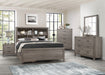 Woodrow Full Platform Bed in Gray - 2042NBF-1 - FAMSA Furniture (TX)