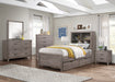 Woodrow Twin Platform Bed in Gray - 2042NBT-1 - FAMSA Furniture (TX)