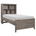 Woodrow Twin Platform Bed in Gray - 2042NBT-1 - FAMSA Furniture (TX)