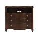 Meghan Media Chest in Cherry/Espresso - 2058C-11 - FAMSA Furniture (TX)