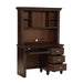 Meghan (2) Writing Desk with Hutch in Cherry/Espresso - 2058C-14* - FAMSA Furniture (TX)