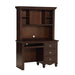 Meghan (2) Writing Desk with Hutch in Cherry/Espresso - 2058C-14* - FAMSA Furniture (TX)