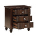 Meghan 4pc Set (TB+NS+DR+MR) in Cherry/Espresso - 2058CT-1*4 - FAMSA Furniture (TX)