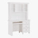 Meghan (2) Writing Desk with Hutch in White - 2058WH-14* - FAMSA Furniture (TX)