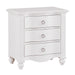 Meghan 4pc Set (TB+NS+DR+MR) in White - 2058WHT-1*4 - FAMSA Furniture (TX)
