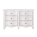 Meghan Dresser in White - 2058WH-5 - FAMSA Furniture (TX)