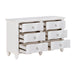 Meghan Dresser in White - 2058WH-5 - FAMSA Furniture (TX)