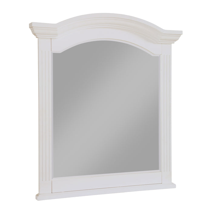 Meghan Mirror in White - 2058WH-6 - FAMSA Furniture (TX)