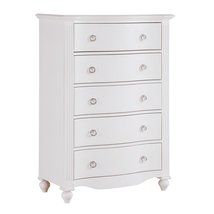 Meghan Chest in White - 2058WH-9 - FAMSA Furniture (TX)