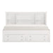 Meghan Full Lounge Storage Bed in White - 2058WHPRF-1 - FAMSA Furniture (TX)