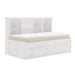 Meghan Full Lounge Storage Bed in White - 2058WHPRF-1 - FAMSA Furniture (TX)