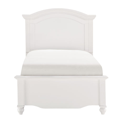 Meghan 4pc Set (TB+NS+DR+MR) in White - 2058WHT-1*4 - FAMSA Furniture (TX)