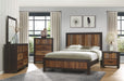 Cooper Full Bed in Brown/Gray/Multi - 2059F-1 - FAMSA Furniture (TX)
