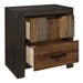 Cooper 4pc Set (QB+NS+DR+MR) in Brown/Gray/Multi - 2059-1*4 - FAMSA Furniture (TX)