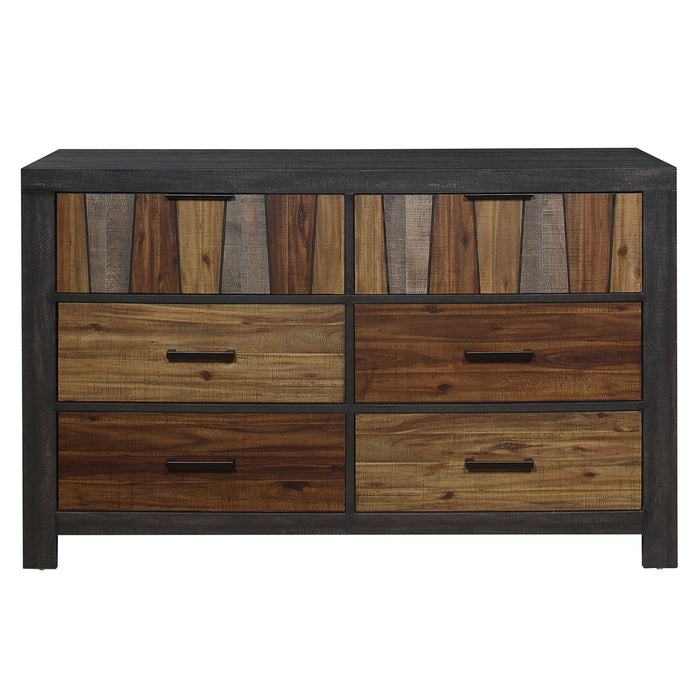 Cooper Dresser in Multi/Brown/Gray - 2059-5 - FAMSA Furniture (TX)