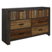 Cooper Dresser in Multi/Brown/Gray - 2059-5 - FAMSA Furniture (TX)