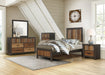 Cooper Mirror in Brown/Gray/Multi - 2059-6 - FAMSA Furniture (TX)