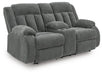 Observation Power Reclining Loveseat with Console - FAMSA Furniture (TX)