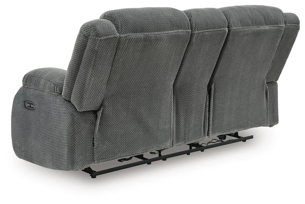 Observation Power Reclining Loveseat with Console - FAMSA Furniture (TX)