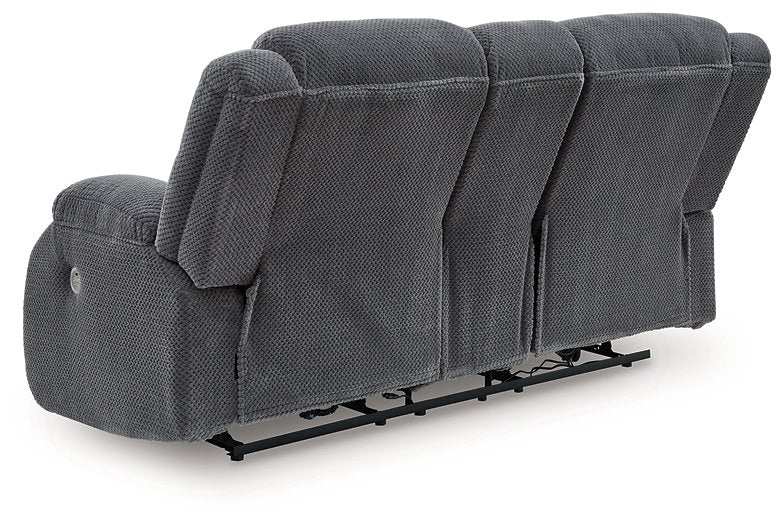 Observation Power Reclining Loveseat with Console - FAMSA Furniture (TX)
