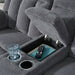 Observation Power Reclining Loveseat with Console - FAMSA Furniture (TX)
