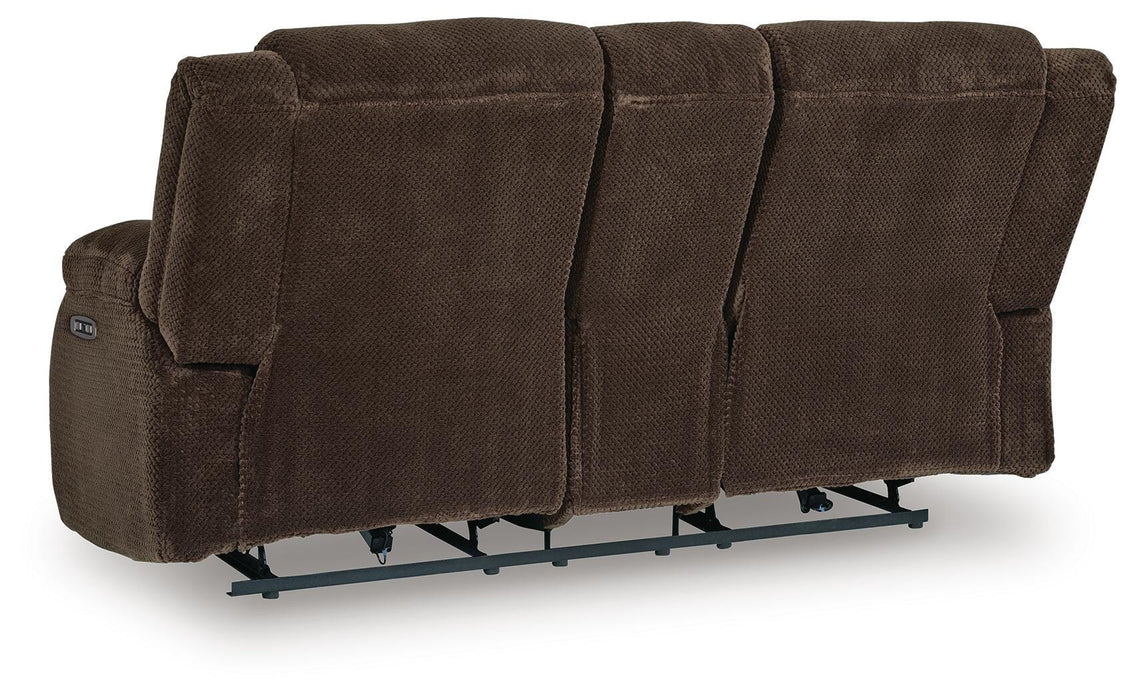 Observation Power Reclining Loveseat with Console - FAMSA Furniture (TX)