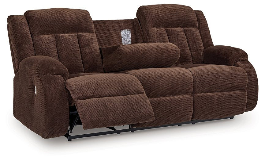 Observation Power Reclining Sofa with Drop Down Table - FAMSA Furniture (TX)