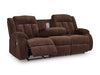 Observation Power Reclining Sofa with Drop Down Table - FAMSA Furniture (TX)