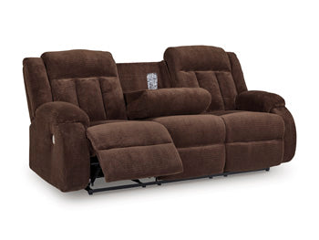 Observation Power Reclining Sofa with Drop Down Table - FAMSA Furniture (TX)
