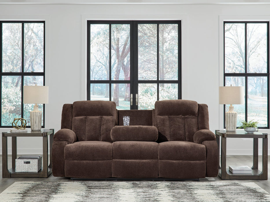 Observation Power Reclining Sofa with Drop Down Table - FAMSA Furniture (TX)