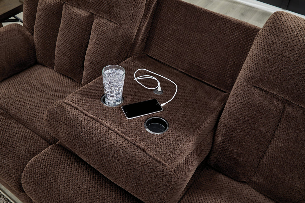 Observation Power Reclining Sofa with Drop Down Table - FAMSA Furniture (TX)
