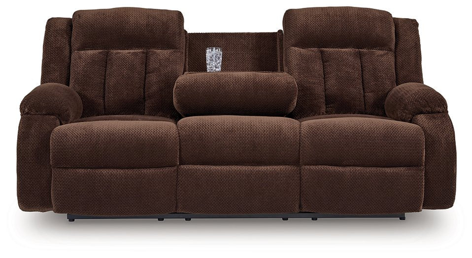 Observation Power Reclining Sofa with Drop Down Table - FAMSA Furniture (TX)