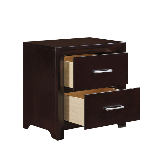 Edina Nightstand in Espresso - 2145-4 - FAMSA Furniture (TX)
