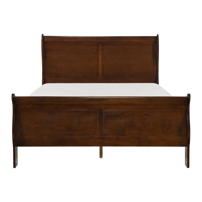 Mayville 4pc set (QB+NS+DR+MR) in Cherry - 2147-1*4 - FAMSA Furniture (TX)