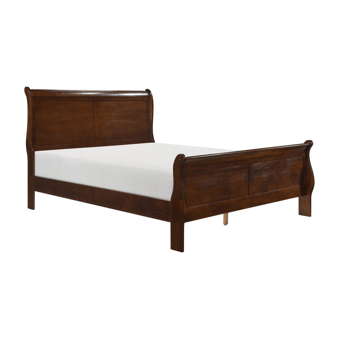 Mayville 4pc set (QB+NS+DR+MR) in Cherry - 2147-1*4 - FAMSA Furniture (TX)