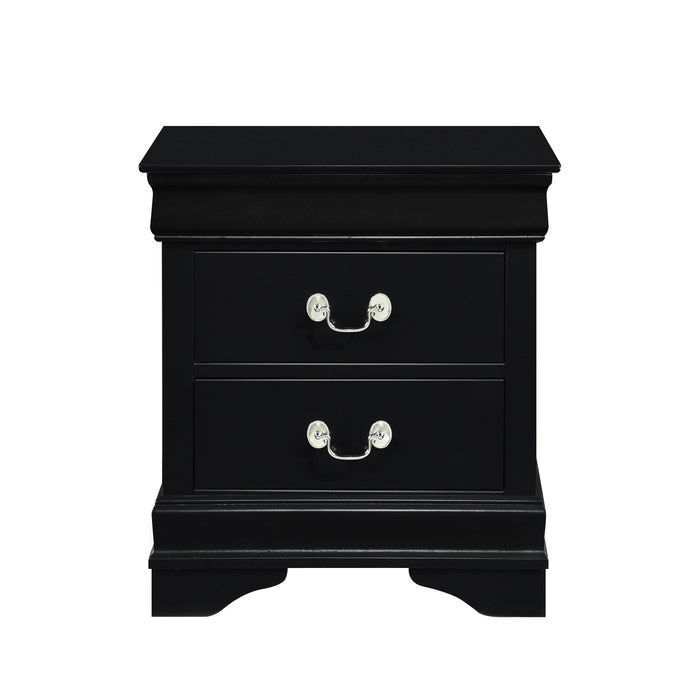 Mayville Nightstand in Black - 2147BK-4 - FAMSA Furniture (TX)