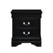 Mayville Nightstand in Black - 2147BK-4 - FAMSA Furniture (TX)