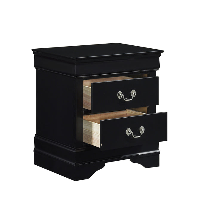 Mayville Nightstand in Black - 2147BK-4 - FAMSA Furniture (TX)