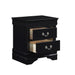 Mayville Nightstand in Black - 2147BK-4 - FAMSA Furniture (TX)