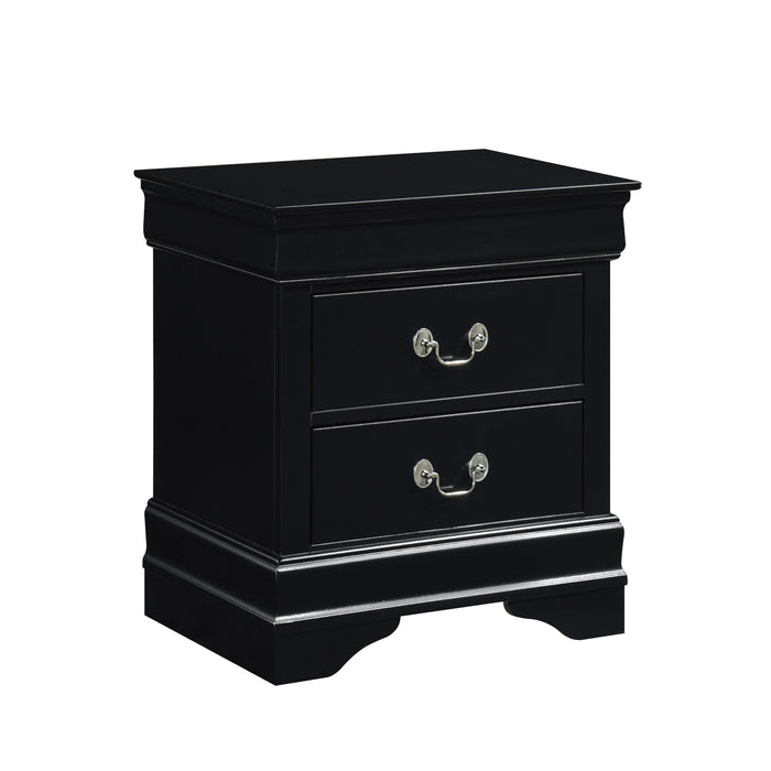 Mayville Nightstand in Black - 2147BK-4 - FAMSA Furniture (TX)